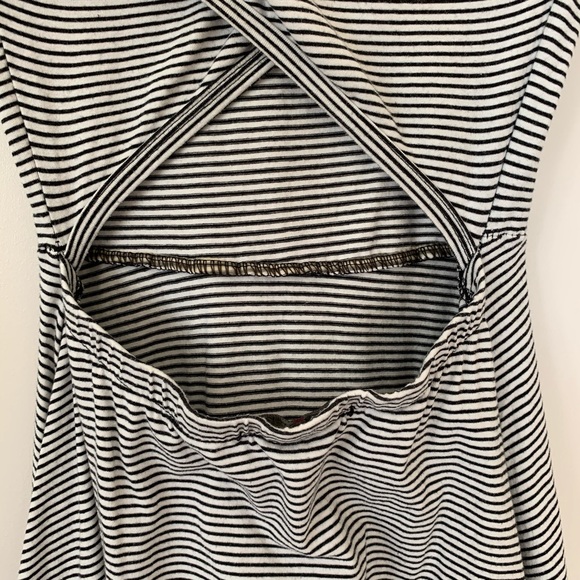 Brandy Melville Striped Cutout Dress - Picture 4 of 5